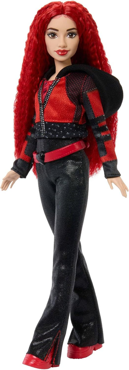 Boneca Disney Descendentes 4: A Ascensão de Red – Boneca que Canta com Roupas e Acessórios Inspirados no Filme, Canta, HWT96