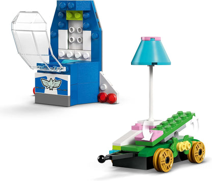 LEGO ǀ Disney e Pixar Toy Story Celebration Trem e Carro RC Conjunto de Construção de Brinquedo com Minifiguras Woody, Buzz Lightyear, Jessie e Bo Peep - Presente de Aniversário para Meninos e Meninas a partir de 4 Anos - 43264