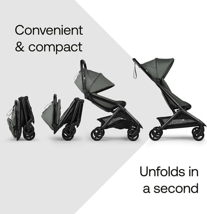 Bugaboo Carrinho de Bebê Leve para Viagem Butterfly 2 – Tamanho de Bagagem de Mão e Dobragem com uma Mão