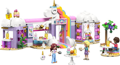 LEGO Friends Unicorn Dream Café - Confeitaria de Brinquedo com 3 Mini Bonecas, Caixa Registradora e Acessórios de Comida de Brinquedo, incluindo Cupcakes - Presente de Aniversário para Meninas a partir de 6 Anos - 42684