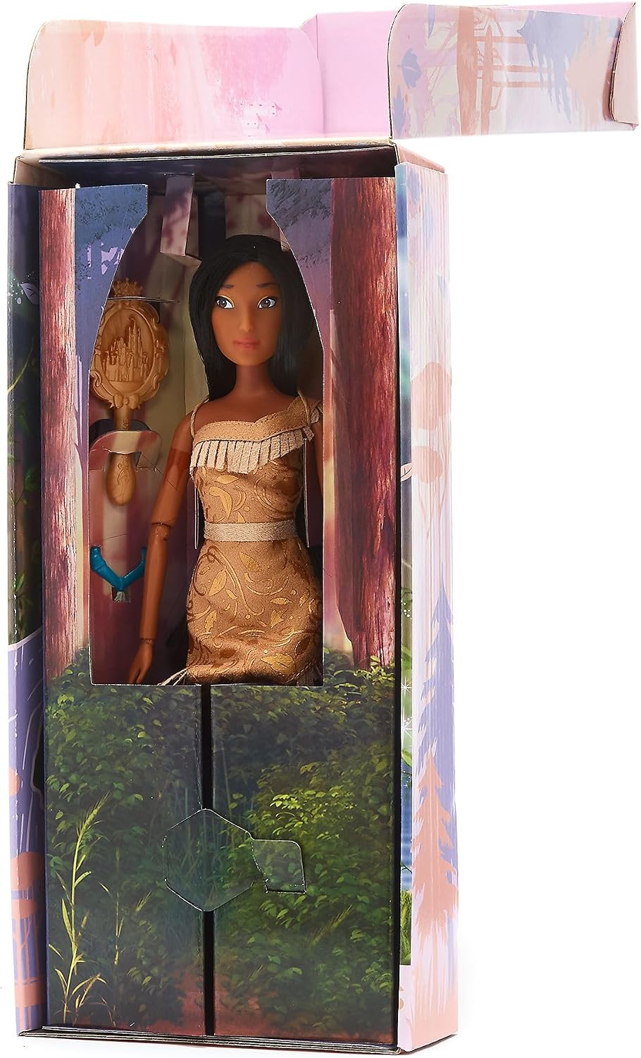 Disney Boneca Clássica Pocahontas Store 29 cm – Brinquedo de Personagem Princesa Disney, Inspirado no Filme
