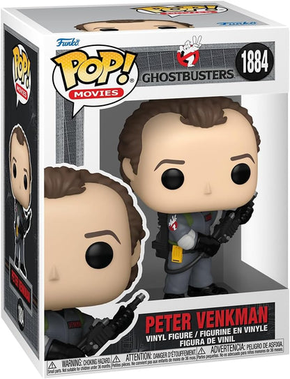 Funko Pop! Filmes: Caça-Fantasmas II - Dr. Peter Venkman - Caça-Fantasmas 2 - Figura de vinil colecionável - Ideia para presente - Produtos oficiais - Brinquedos para crianças e adultos - Fãs de cinema