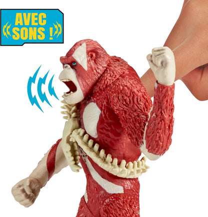 Godzilla x Kong: The New Empire, boneco de ação autêntico Battle Roar Skar King , +4 ano, 18 Centímetros