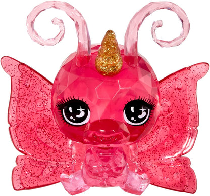 Rainbow High Littles Fadas Fantasia Arco-Íris e Bichinho de Estimação - Astrid, Rainbow - Boneca pequena articulada de 14 cm e bichinho de estimação borboleta fantástico com asas de fada intercambiáveis, presente fofo para crianças a partir de 4 anos