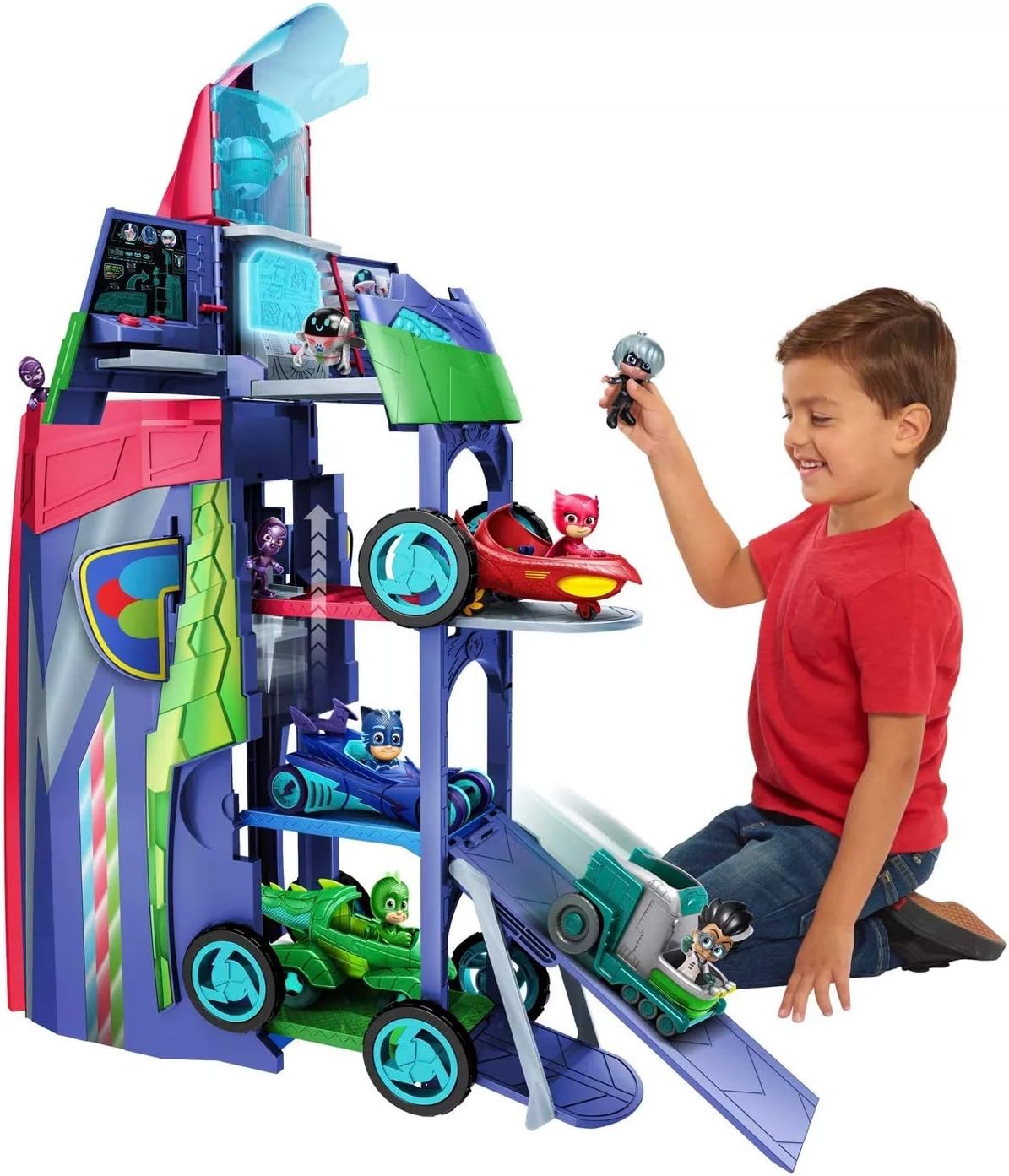 Flair - Sede móvil de PJ Masks 2 en 1