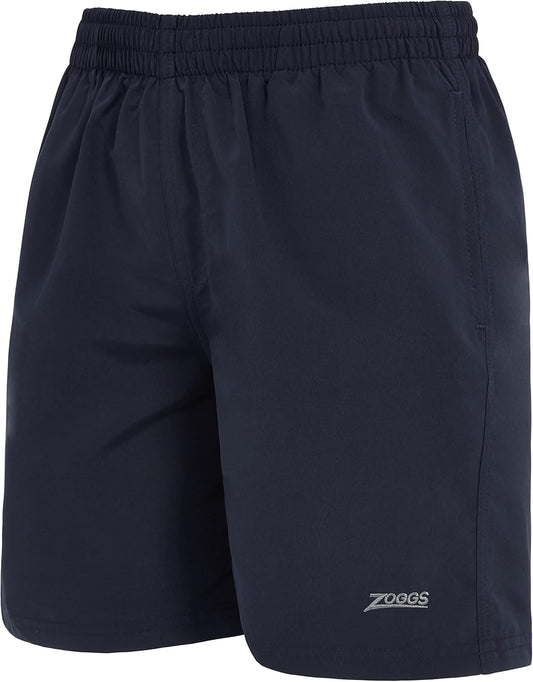 Zoggs  Shorts de natação para meninos, shorts de natação relaxados e confortáveis, shorts de natação Zoggs de longa duração, shorts de natação multicoloridos para meninos, shorts infantis