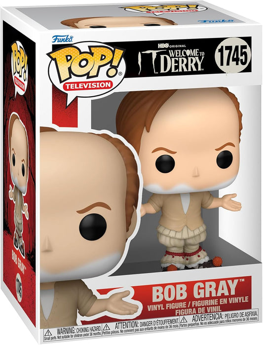 Funko POP! TV: Welcome to Derry – Bob Gray - Collectable Vinyl Figure - Gift Idea - Official Merchandise - Toys For Kids & Adults - TV Fans - Model Figure for Collectors and Display