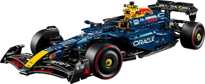 Kit de modelo de carro LEGO Technic Oracle Red Bull Racing RB20 F1 - Conjunto de construção colecionável de Fórmula 1 com motor V6 em escala 1:8, caixa de câmbio, direção e DRS - Ideia de presente para fãs de corrida adultos e adolescentes - 42206