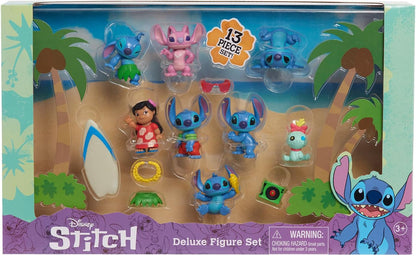 Conjunto de figuras de luxo do Stitch