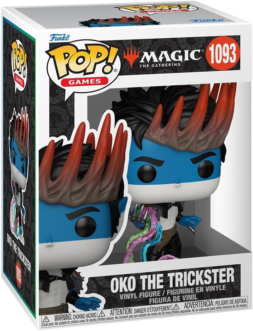 Funko Pop! Games: Magic: the Gathering - Oko the Trickster - Figura de vinil colecionável - Ideia para presente - Produtos oficiais - Brinquedos para crianças e adultos - Fãs de jogos - Figura modelo para colecionadores