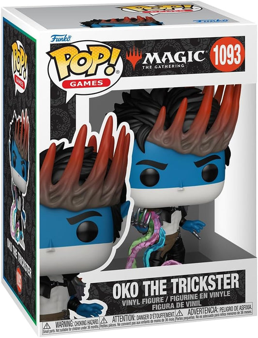 Funko Pop! Games: Magic: the Gathering - Oko the Trickster - Figura de vinil colecionável - Ideia para presente - Produtos oficiais - Brinquedos para crianças e adultos - Fãs de jogos - Figura modelo para colecionadores