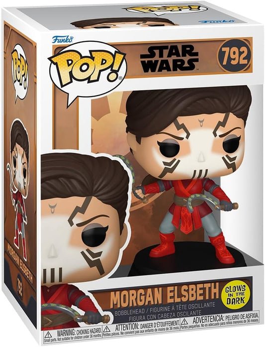 Funko Pop! Star Wars: Tales Of the Empire - Morgan Elsbeth - Brilha no Escuro - Figura de Vinil Colecionável - Ideia para Presente - Produtos Oficiais - Brinquedos para Crianças e Adultos - Fãs de Cinema