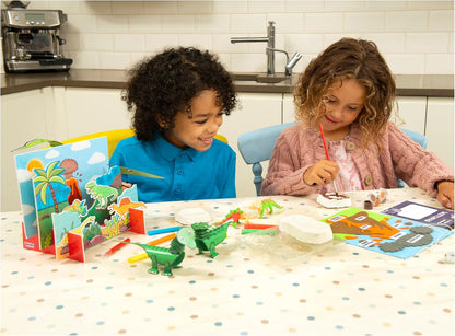 Galt Toys, Crie e Descubra - Dino Craft, Kits de Artesanato para Crianças a partir de 5 Anos