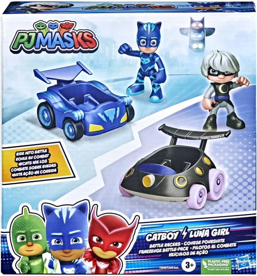 PJ Masks Conjunto de Brinquedo Quartel-General da Missão da Luna (Luna Mission Control HQ), Multicolorido F2840