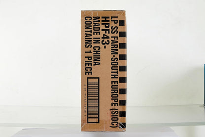 Fisher-Price Little People Fazenda Cuidando dos Animais - Edição Italiana, Espanhola e Inglesa, conjunto de brinquedos interativo com aprendizado Smart Stages para bebês e crianças de 1 a 5 anos. HPF43