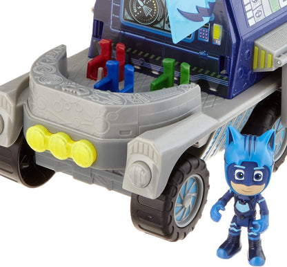 PJ Masks Simba Moon Rover com figura do Catboy, luz, som e função de disparo – 27 cm de altura, para crianças a partir de 3 anos