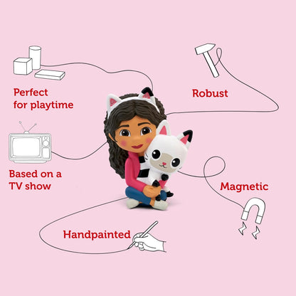 tonies Gabby's Dollhouse Audio Personagem - Gabbys Dollhouse Toys, Audiolivros para crianças