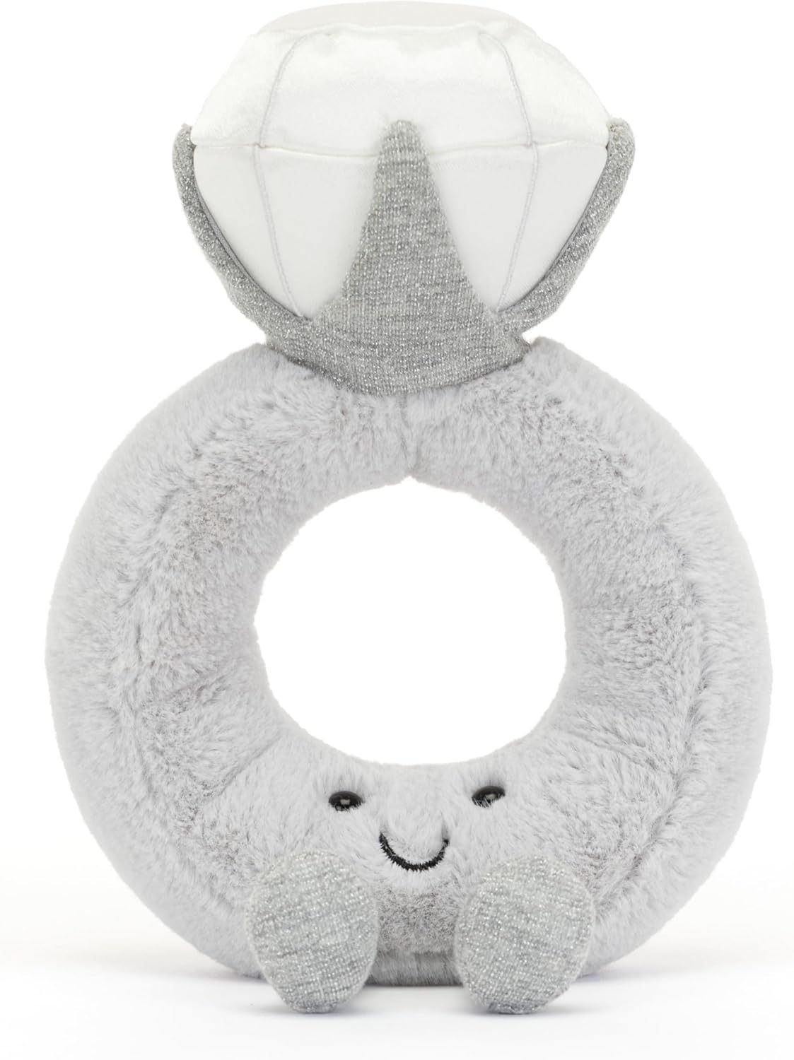 Jellycat Anel de diamante divertido A: 20 cm x C: 12 cm