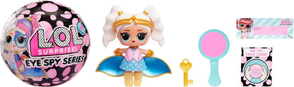 L.O.L. Surprise! Eye Spy Series Tots - Inclui 1 boneca, embalagem surpresa, mudança de cor, várias surpresas para revelar, vem com roupas e acessórios, colecione todas as 8 bonecas.