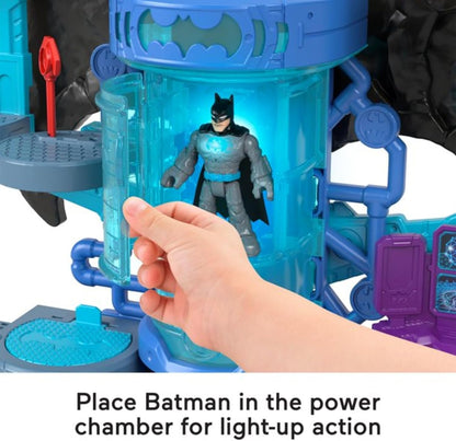 Brinquedo Fisher-Price Imaginext DC Super Friends Batman Bat-Tech Batcaverna com Luzes e Sons para Brincar de Faz de Conta para Crianças a partir de 3 Anos, HGN70