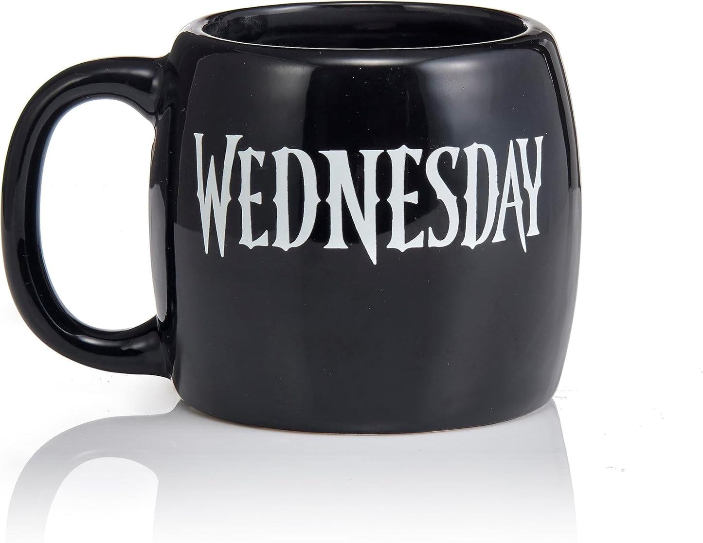 Caneca 3D para presente WOW! STUFF Wednesday and Thing | Mistério dentro | Produtos oficiais da Wednesday, itens colecionáveis, brinquedos e presentes | Para adolescentes, pré-adolescentes e adultos