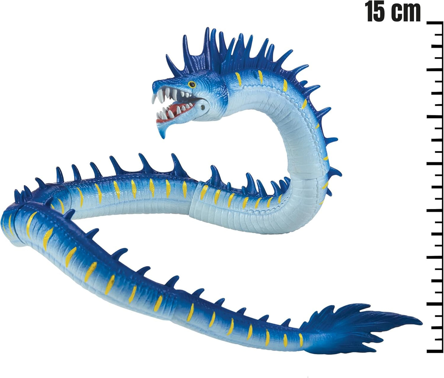 MonsterVerse Godzilla x Kong: O Novo Império, Figura de Ação Drownviper de 15 cm, Personagem Colecionável Icônico do Filme, Indicado para Crianças a partir de 4 Anos