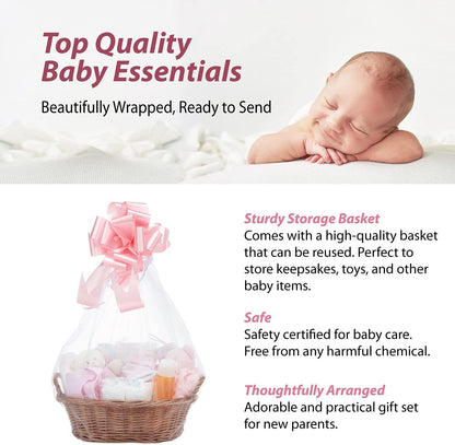 Baby Box Shop - 18 itens essenciais para recém-nascidos meninos com 3 presentes personalizados para bebês, Baby Box Shop - 18 itens essenciais para recém-nascidos meninos perfeitos para batizados - presentes para bebês meninos,