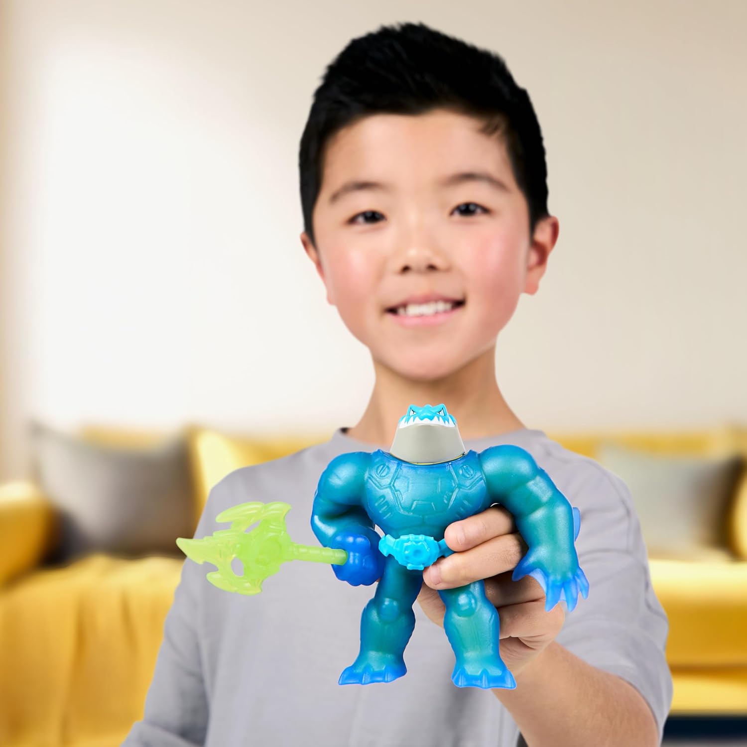 goo様 Heróis de Goo Jit Zu Meteor Madness, Figura de Ação Colecionável Stret