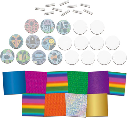Galt Toys, Fab Foil Art, Kit de artesanato para crianças, a partir de 6 anos e brinquedos, Galt Fab Foil Art, kits de artesanato criativo para crianças e conjunto de atividades divertidas de arte em folha para crianças, meninas e meninos.