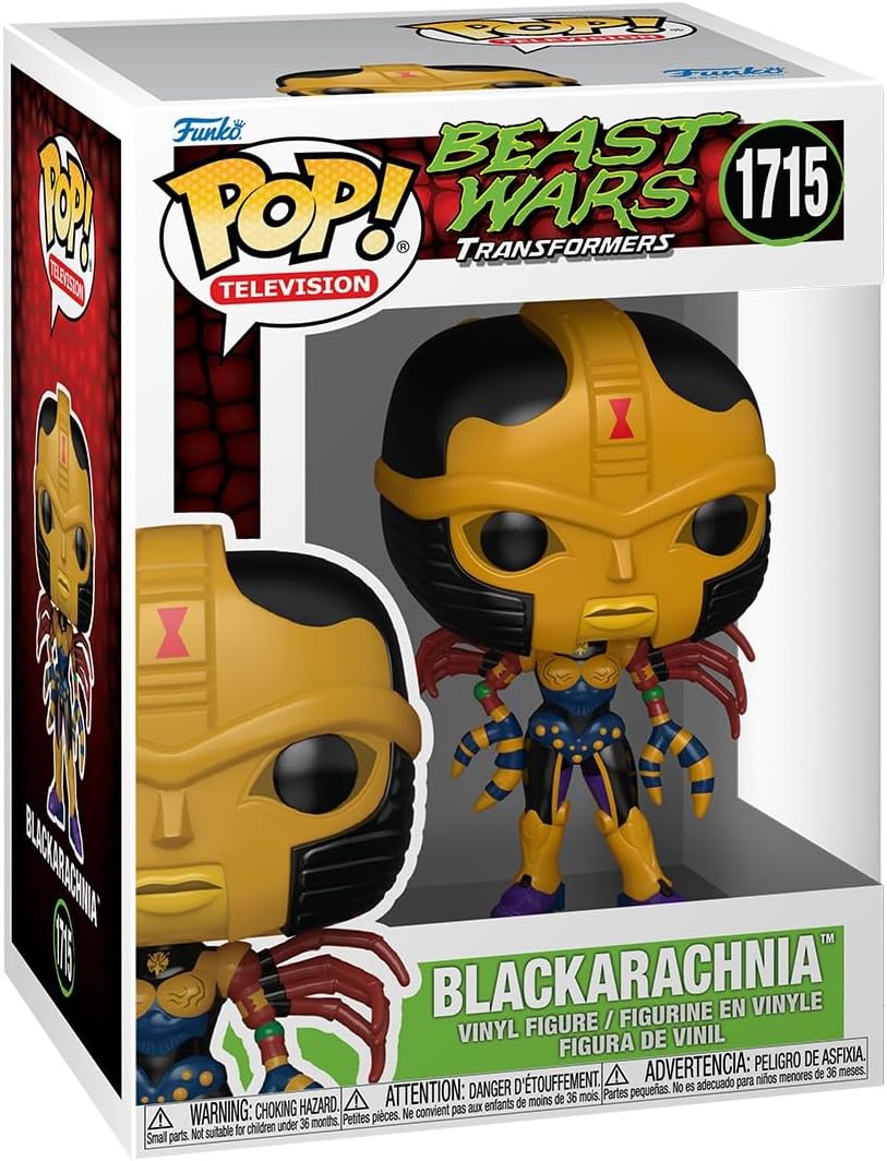 Funko Pop! TV: Transformers – Blackarachnia - Transformers Classic - Figura de vinil colecionável - Ideia para presente - Produtos oficiais - Brinquedos para crianças e adultos - Fãs de TV - Figura modelo para colecionadores