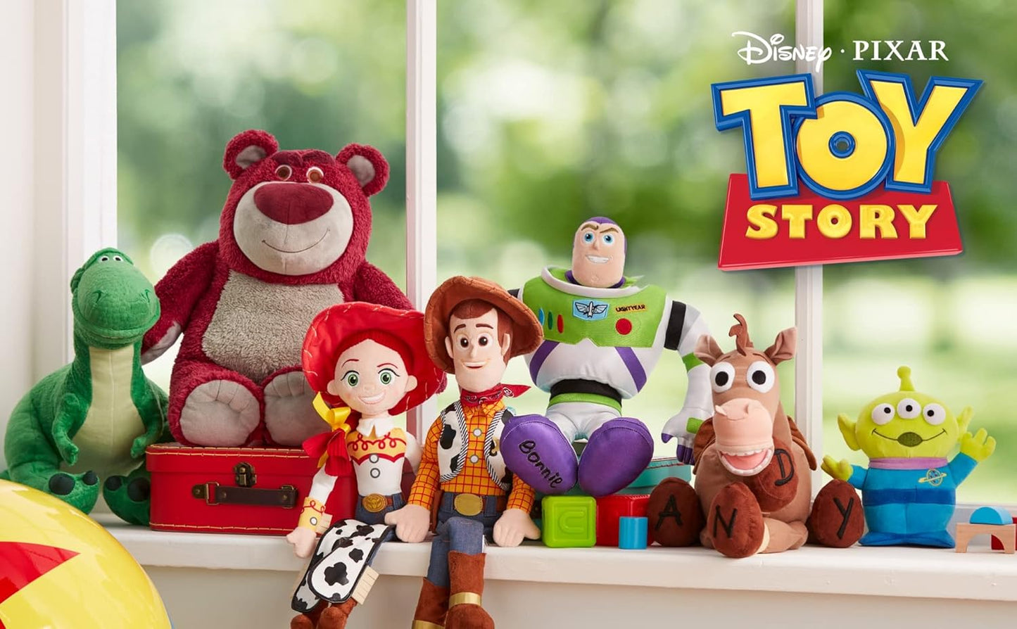 Disney Pelúcia Jessie tamanho médio, oficial da Store, Toy Story, 45 cm/17 polegadas. Personagem de pelúcia fofinha, estilo cowgirl, com detalhes bordados e acabamento macio ao toque.