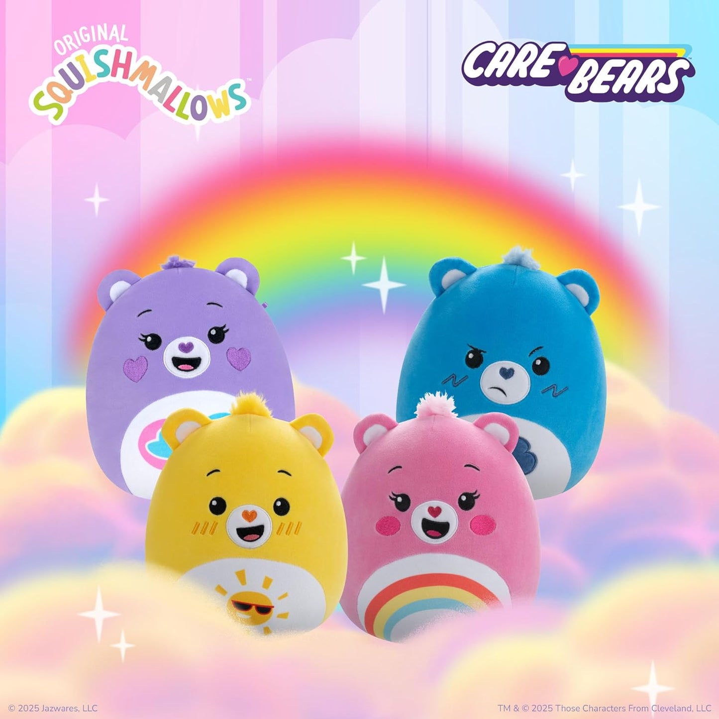 Squishmallows Ursinhos Carinhosos | Urso Zangado de Pelúcia de 30 cm | Brinquedo de Pelúcia Colecionável e Fofo, Brinquedo Macio para Crianças, Ursinho de Pelúcia Ideal para Meninas e Meninos a partir de 3 Anos