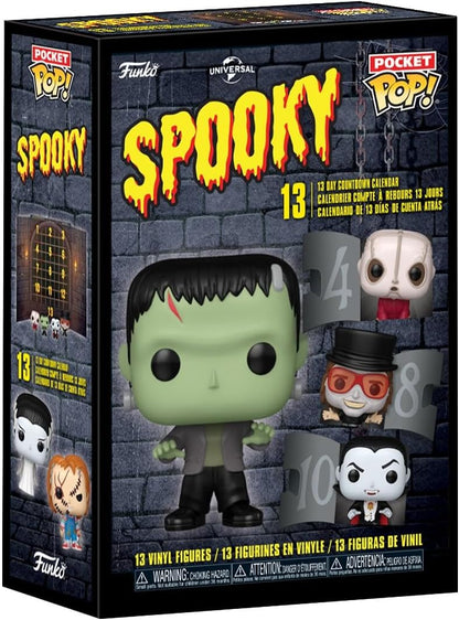 Calendário de Contagem Regressiva Funko Pocket Pop! - 13 Dias de Killer Kountdown - Chucky - Calendário do Advento - 13 Dias de Surpresas - Mini Figuras de Vinil Colecionáveis - Caixa Misteriosa - Ideia de Presente - Presente de Natal