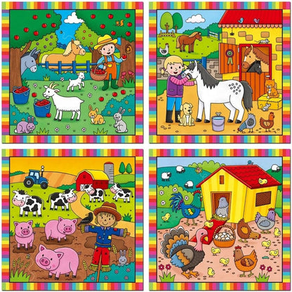 Galt Toys, First Water Magic - Animais da Fazenda, Livro de Colorir para Crianças, Idades 18 Meses ou Mais, 7 x 7 polegadas