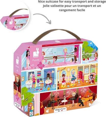 Janod Rainstick de madeira - Coleção Pure - Brinquedo de aprendizagem precoce - Habilidades motoras finas e concentração - Estimulação visual e auditiva - Tinta à base de água - a partir dos 6 meses de idade, J05208