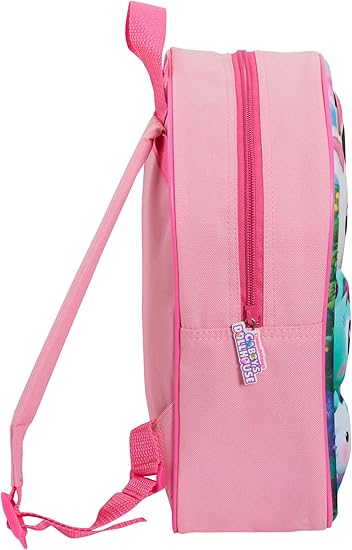 Gabby’s Dollhouse Mochila escolar feminina Pandy Paws, ideal para creche e para levar o lanche.
