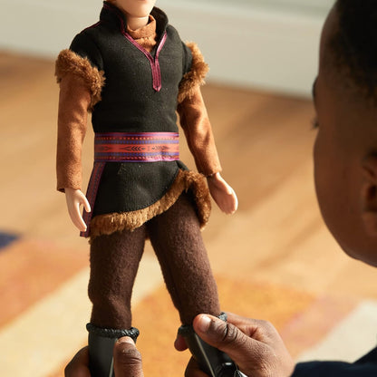 Disney Boneco Clássico Kristoff de Frozen (32 cm) – Brinquedo Oficial de Personagem da Disney Store