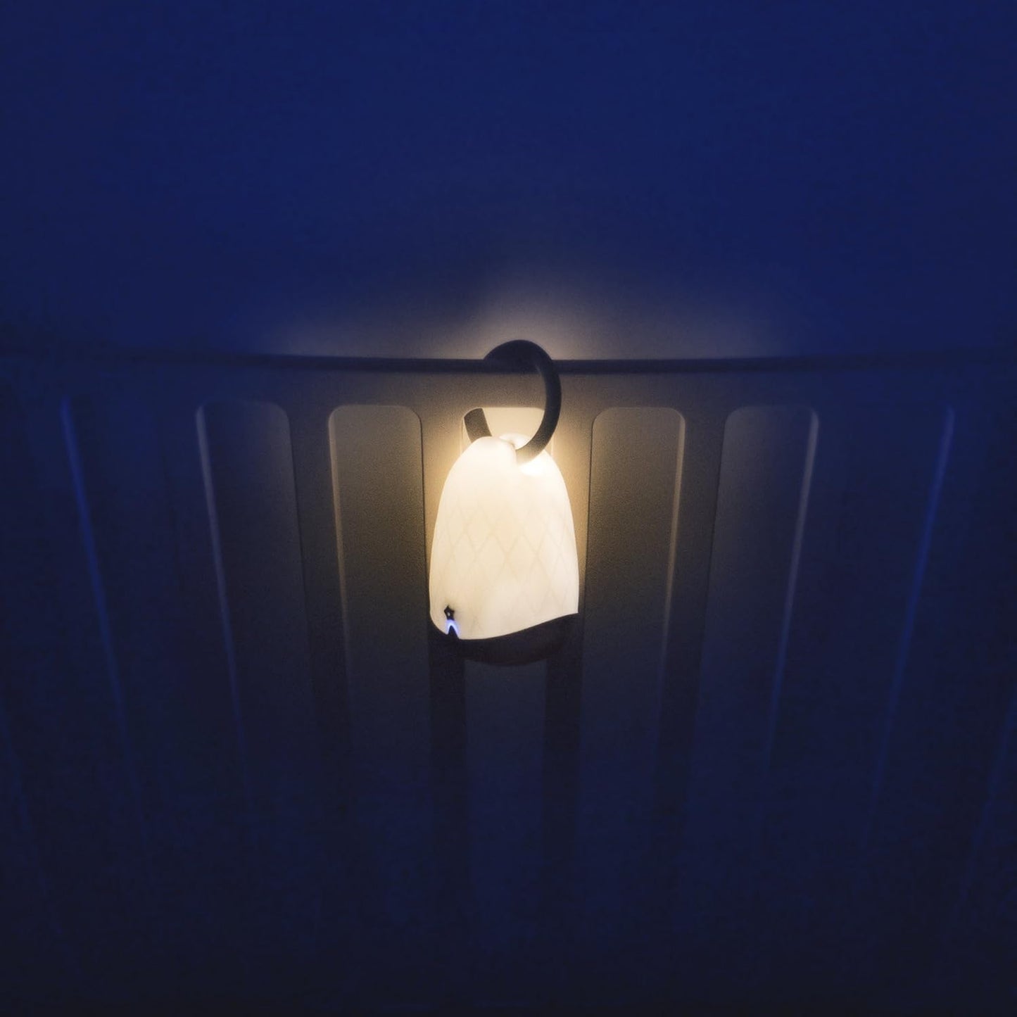 Pabobo Night Light Latern para crianças em cinza