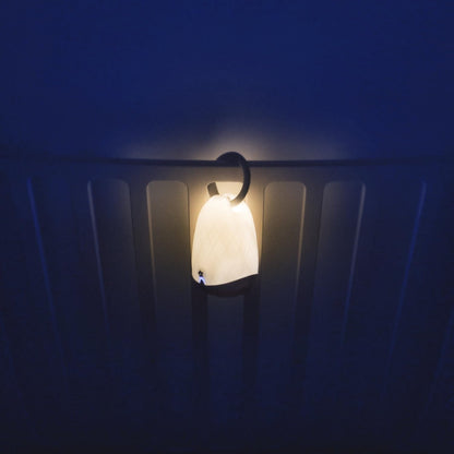 Pabobo Night Light Latern para crianças em cinza