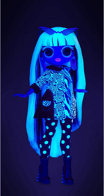 LOL Surprise Bonecas da moda colecionáveis - com 15 surpresas, roupas e acessórios - Groovy Babe - OMG Lights Series