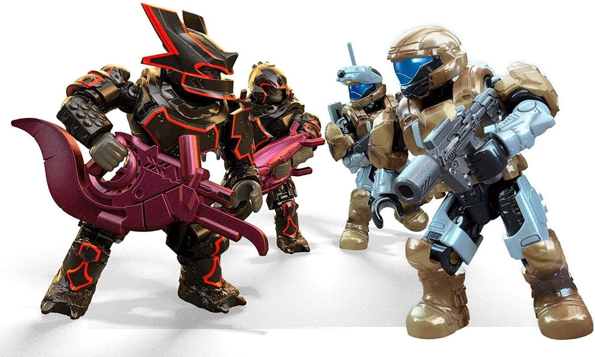 Mega Conjunto de Montagem Construx Halo Pro Builders – Emboscada do Esquadrão ODST