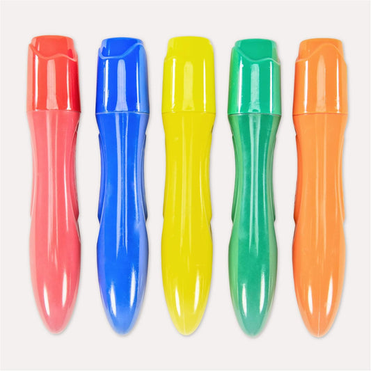 Galt Toys, Squeeze 'n Brush - Cinco cores clássicas, canetas de tinta com ponta de pincel, para crianças a partir de 3 anos