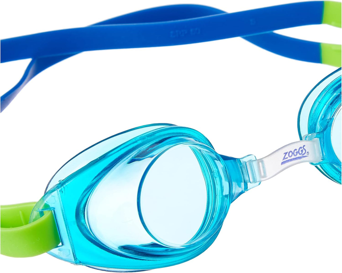 Zoggs Little Ripper Gafas de natación para niños, gafas de natación con protección UV, correa para gafas para niños con ajuste de deslizamiento dividido, lentes de gafas de natación rosa sin niebla, gafas para edades de 0 a 6 años