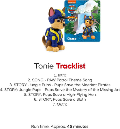 Pacote Toniebox 2 Tonies com 3 Tonies: Patrulha Canina: Chase, Marshall, Skye, Tropical Teal