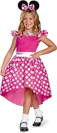 DISGUISE Disfraz Clásico Oficial de Disney Mickey Mouse para Niños Incluye Diadema - Hecho con Material Súper Suave - Disfraz de Mickey Mouse para Niños y Bebés, M