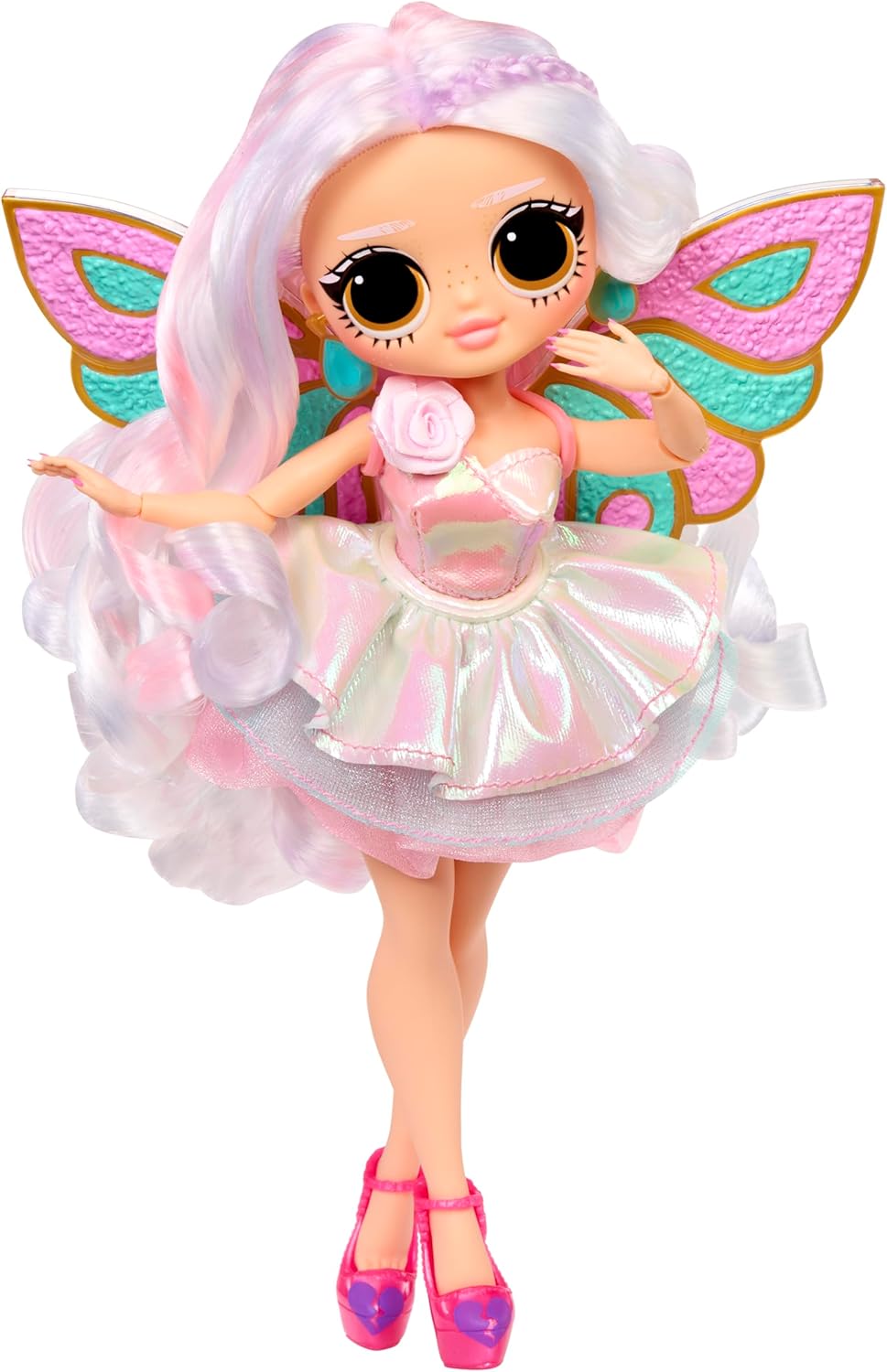 L.O.L. Surprise! Série OMG Eye Spy - Fada - Inclui 1 boneca, vem com roupas e acessórios, resolva pistas e desbloqueie surpresas, colecione todas as 4 bonecas.