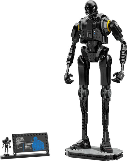 LEGO Star Wars 75434 K-2SO, o Droide de Segurança - Figura Articulada para Brincar e Exibir - Kit de Modelo Colecionável com Placa Informativa - Presente para Meninos, Meninas e Fãs Adultos de Andor