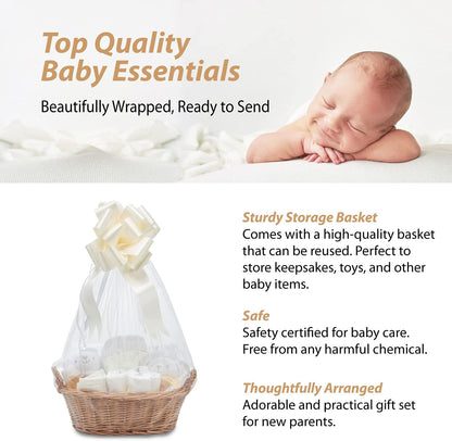 Baby Box Shop - 18 itens essenciais para recém-nascidos meninos com 3 presentes personalizados para bebês, Baby Box Shop - 18 itens essenciais para recém-nascidos meninos perfeitos para batizados - presentes para bebês meninos,