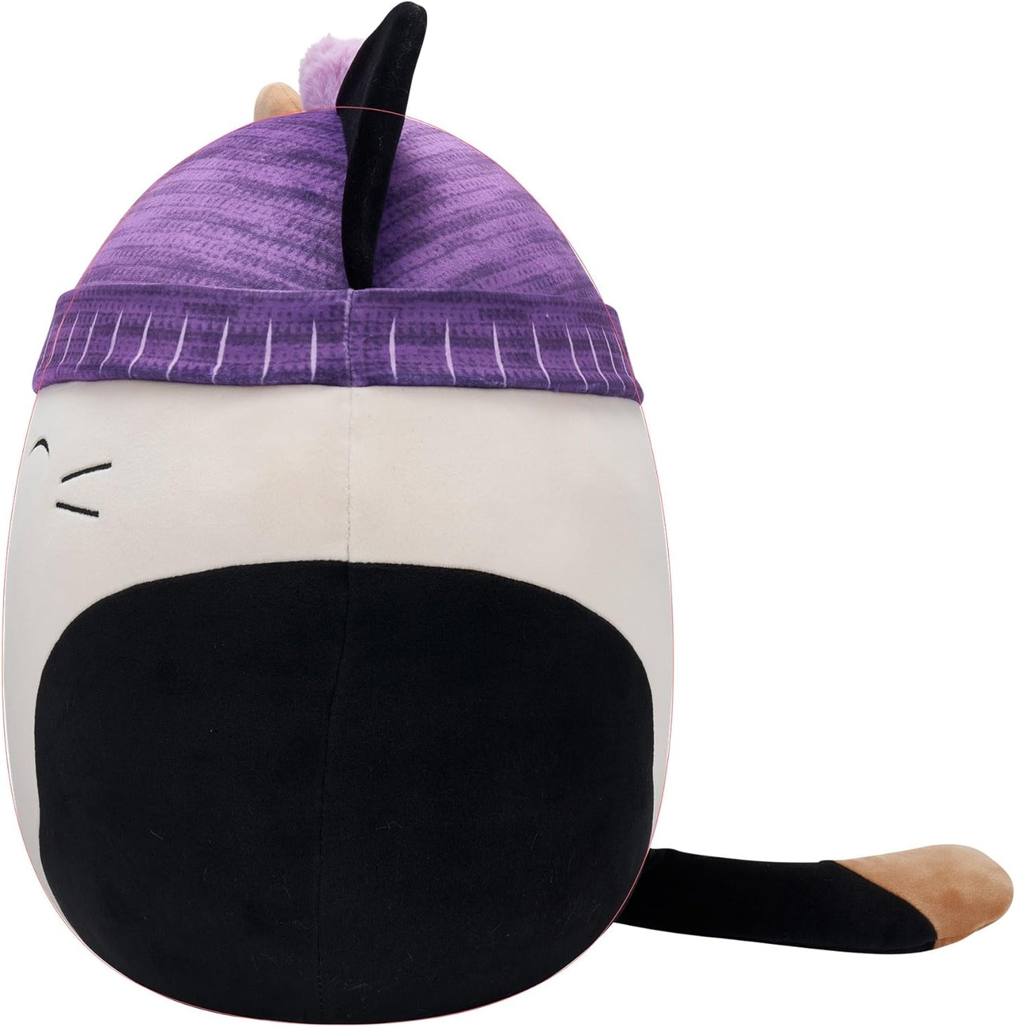 Squishmallows SQCR04208 Gorro de chita de 16", Cam The Cat