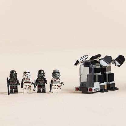 LEGO Star Wars: Ahsoka Death Trooper & Night Trooper Battle Pack, pequeno presente para meninos, meninas e fãs com 6 anos ou mais, brinquedo de construção Dropship para crianças, 4 personagens com blasters 75412
